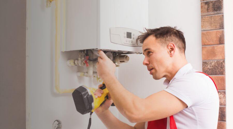 Local tankless water heater installation in Van, WV